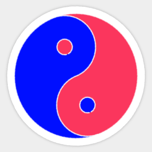 Ying Yang V4 Sticker